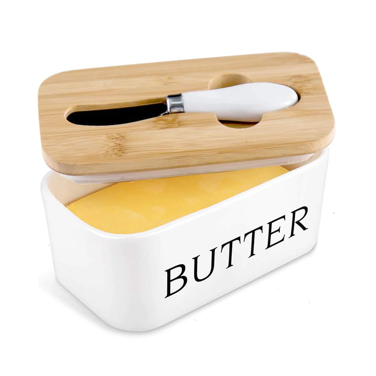 Butter Box with knife