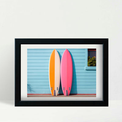 Surfing-board Black Frame