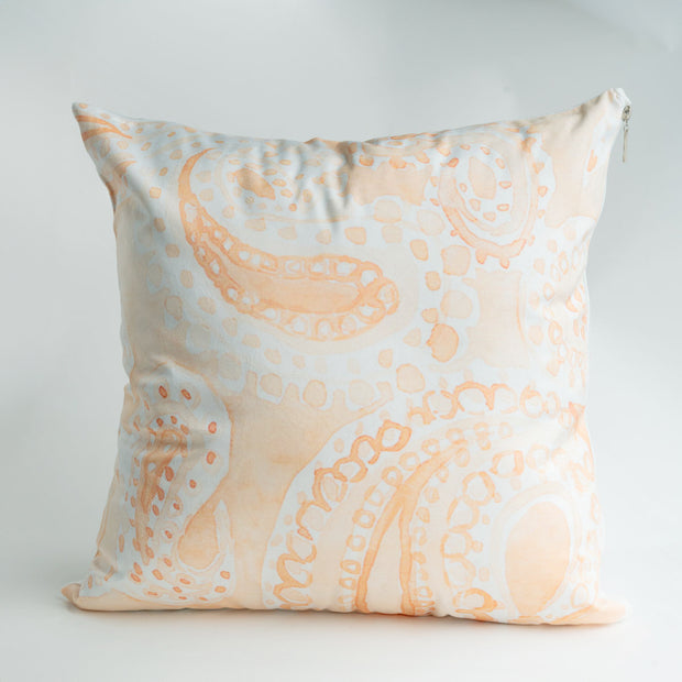 Octopus cushion cover