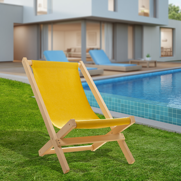 Foldable beach chair