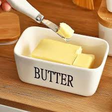 Butter Box with knife